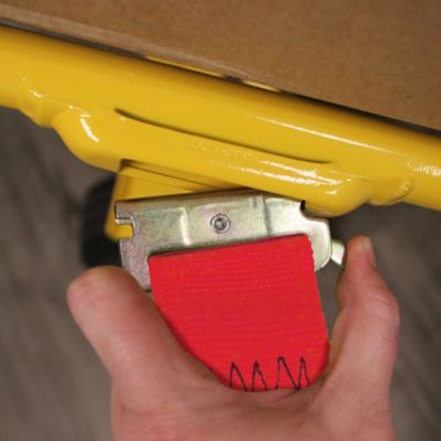 Image showing  1,000 lb. All-Terrain 6-Wheel E-Track Hand Truck Cart