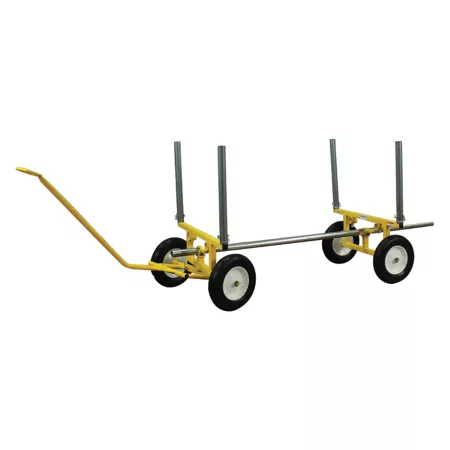 Snap-Loc 2 000 lb 4-Wheel All-Terrain Lumber and Pipe Cart Utility Carts