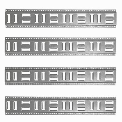 Snap-Loc E-Track 32 in. USA Galvanized Steel, 4 pk.