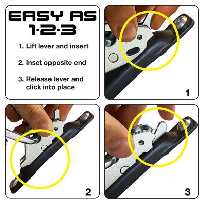 Image showing  E-Track Hook-Ring Adapter For Hook-Straps, Rope, Cable 10 pk.