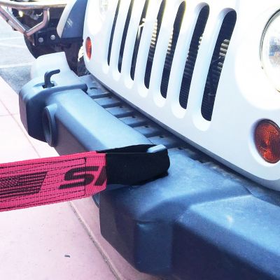 Image showing  4 in. x 30 ft. Heavy Duty Tow & Recovery Truck Strap, 30,000 lb.