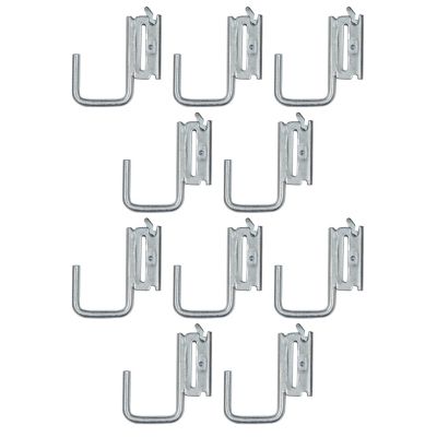 Snap-Loc E-Track Multi-Purpose J-Hook 2 in. Hanger, 10 pk.