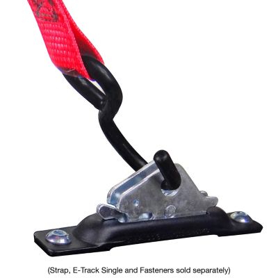 Image showing  E-Track Ea-Fitting with 1/2 in. Tie-Down Hole, 10 pk.