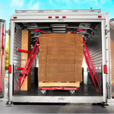 Image showing 9 th Snap-Loc E-Track Single Tailgate Strap Kit with 2 in. x 16 ft. Ratchet 4,400 lb.