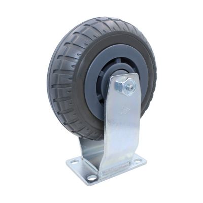 Snap-Loc 400 lb. Caster 6 in. Extreme-Duty Synthetic Rubber Rigid