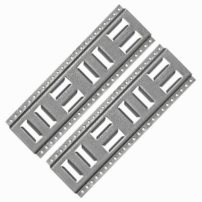 Snap-Loc E-Track 16 in. USA Galvanized Steel, 2 pk.