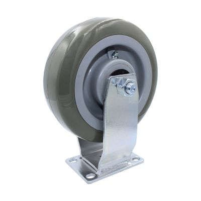 Snap-Loc 450 lb. Caster 6 in. Super-Duty Polyurethane Rigid