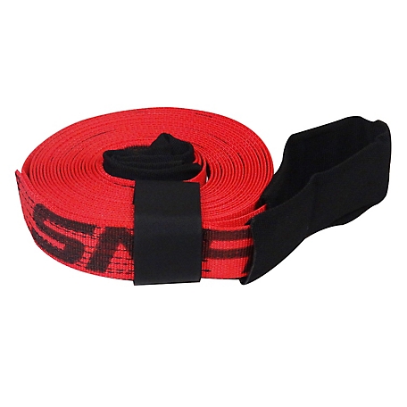 Snap-Loc 2 in. x 30 ft. Heavy Duty Tow & Recovery Truck Strap, 10,000 lb.