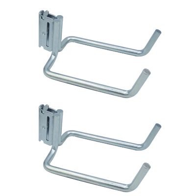 Snap-Loc E-Track Multi-Purpose J-Hook Dual 7 in. Hanger, 2 pk.