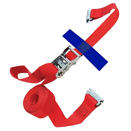 Snap-Loc 2 in. x 20 ft. E-Track Tie-Down Strap with Ratchet, 4,400