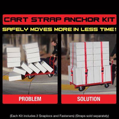 Image showing  E-Track Single Cart Strap Anchor Kit