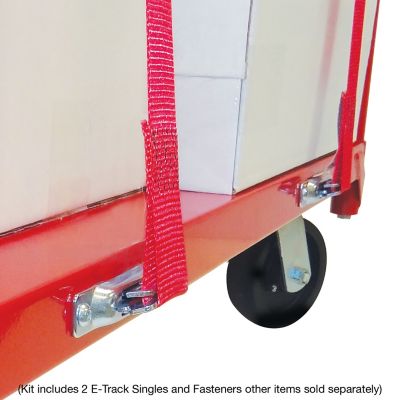Image showing  E-Track Single Cart Strap Anchor Kit