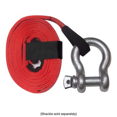 Image showing  1 in. x 15 ft. Heavy Duty Tow & Recovery ATV-UTV Strap, 7,000 lb.