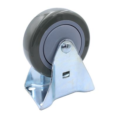 Snap-Loc 375 lb. Caster 4 in. Industrial Strength Polyurethane Rigid