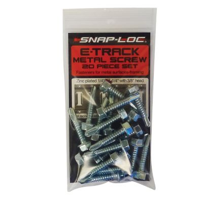 Image showing  1/4 x 1-1/4 in. E-Track Self-Drilling Metal Screws, 20 pc.