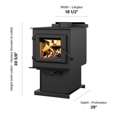 Image showing  1200 sq. ft. Blue Ridge 100 Wood Stove, ESW0001