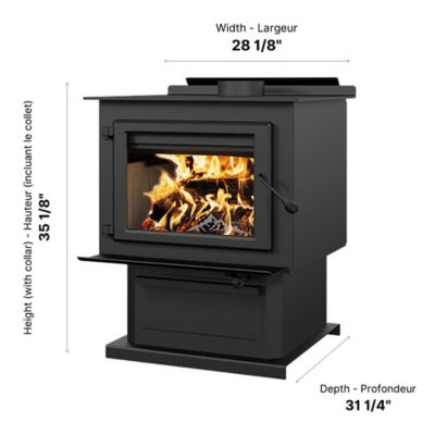 Image showing  2700 sq. ft. Blue Ridge 500 Wood Stove, ESW0012