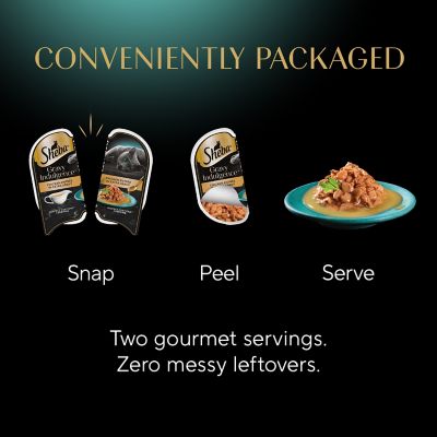 Image showing 7 th Sheba Gravy Indulgence Multipack Beef with Extra Rich Gravy & Chicken with Extra Rich Gravy