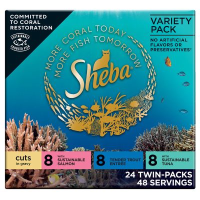 Sheba Cuts in Gravy HopeReef Pack