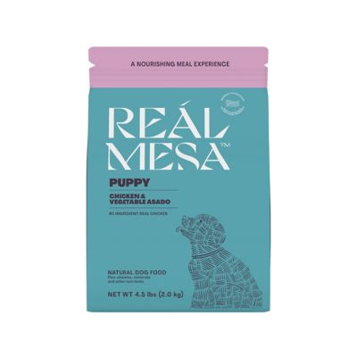 Real Mesa Puppy Food Chicken & Vegetable Asado