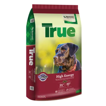 Nutrena True Adult High Energy 24/20 Chicken Recipe Dry Dog Food 50-Pound Bag Dry Dog Food