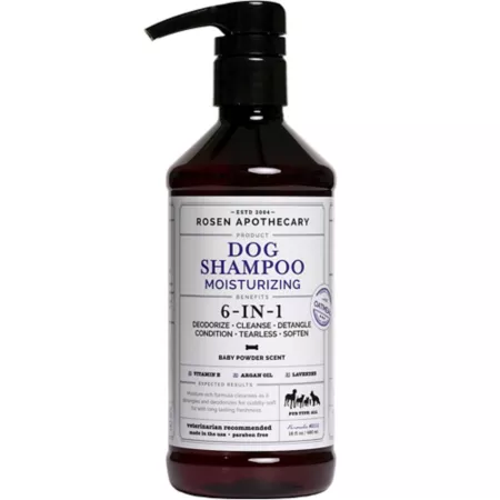 Rosen Apothecary 6-in-1 Moisturizing Dog Shampoo 480 ml Dog Shampoos & Conditioners