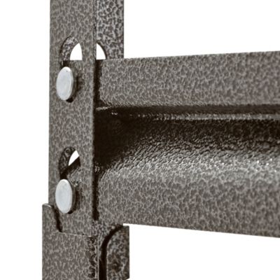 Image showing  5-Tier 30 in. x 12 in. x 60 in. Shelving Unit, Silver Vein