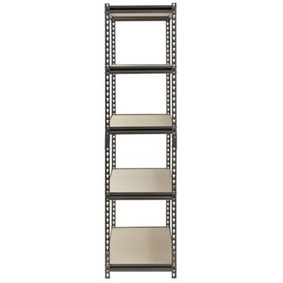 Image showing  5-Tier 48 in. x 18 in. x 72 in. Shelving Unit, Silver Vein