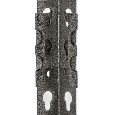 Image showing 8 th Muscle Rack 5-Tier 48 in. x 18 in. x 72 in. Shelving Unit, Silver Vein