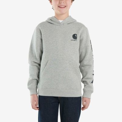 Carhartt Boys' Long-Sleeve Graphic Fleece Hoodie