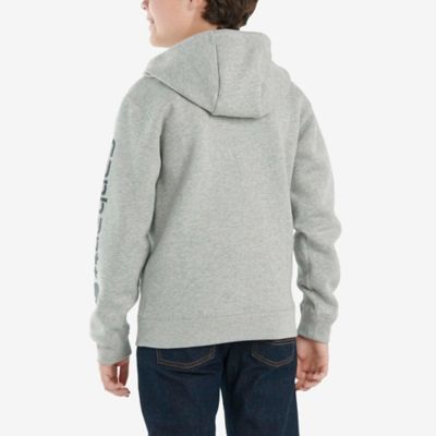Image showing 2 th Carhartt Boys' Long-Sleeve Graphic Fleece Hoodie