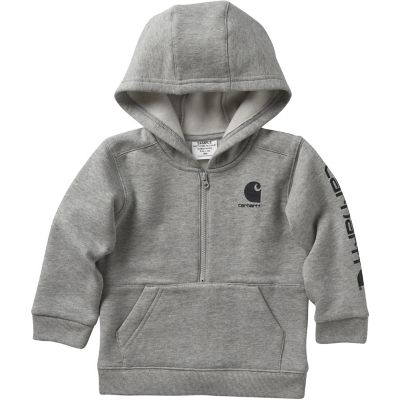 Image showing  Boys' Long-Sleeve 1/2-Zip Hoodie