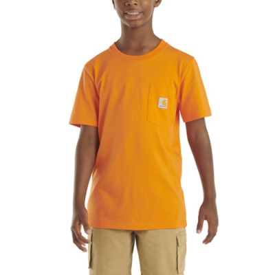 Image showing  Boys' Crew Neck Short-Sleeve Pocket T-Shirt