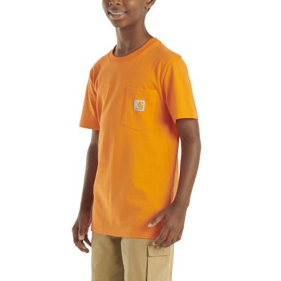 Image showing  Boys' Crew Neck Short-Sleeve Pocket T-Shirt