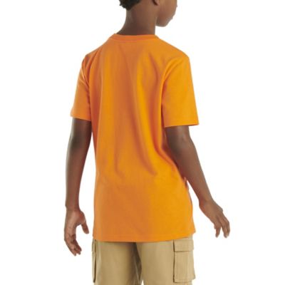 Image showing  Boys' Crew Neck Short-Sleeve Pocket T-Shirt