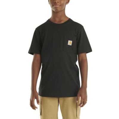 Image showing  Boys' Crew Neck Short-Sleeve Pocket T-Shirt