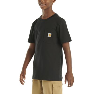 Image showing  Boys' Crew Neck Short-Sleeve Pocket T-Shirt
