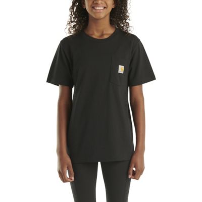 Image showing  Boys' Crew Neck Short-Sleeve Pocket T-Shirt