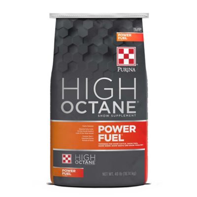 Purina High Octane Power Fuel Topdress Livestock Show Supplement, 40 lb. Bag
