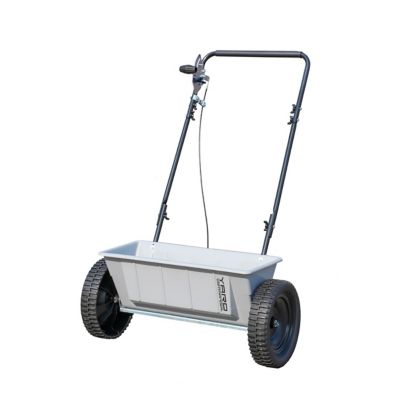 Yard Commander 60 lb. Capacity 15,000 sq. ft. Push Behind Drop Spreader, Corrosion Resistant Hopper, 22 in. Spread Pattern