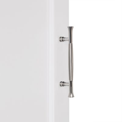 Image showing 9 th RiverRidge Home 23.6 in. W x 40.25 in. H x 11.81 in. D Somerset 2-Door Floor Cabinet, White