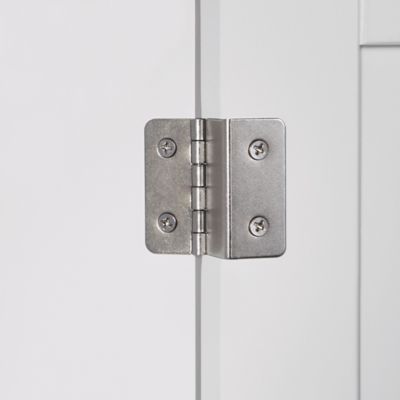 Image showing 9 th RiverRidge Home Ashland Single Door Wall Cabinet, White