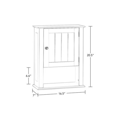 Image showing  Ashland Single Door Wall Cabinet, Espresso