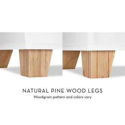 Image showing 5 th RiverRidge Home 35 in. Kids Catch-All Multi-Cubby Toy Organizer with Bookrack