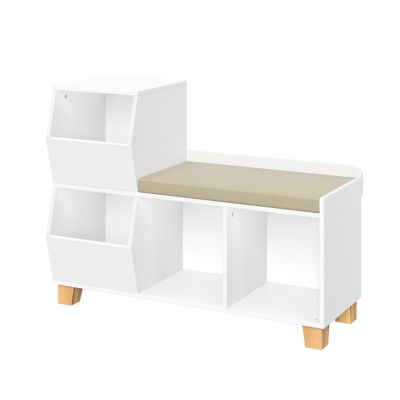 RiverRidge Home Kids Catch-All Multi-Cubby Storage Bench