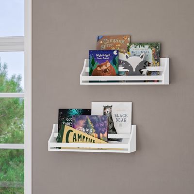 Image showing  Kids Book Nook Wall Bookshelf (2 Pack)