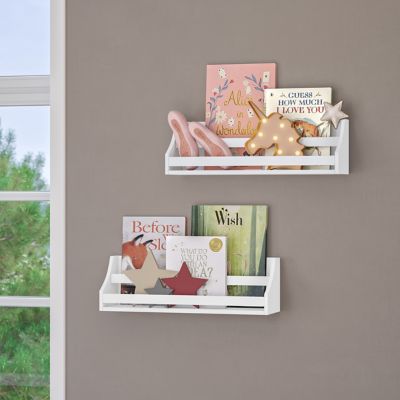 Image showing  Kids Book Nook Wall Bookshelf (2 Pack)