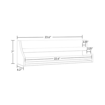 Image showing  Kids Book Nook Wall Bookshelf (2 Pack)