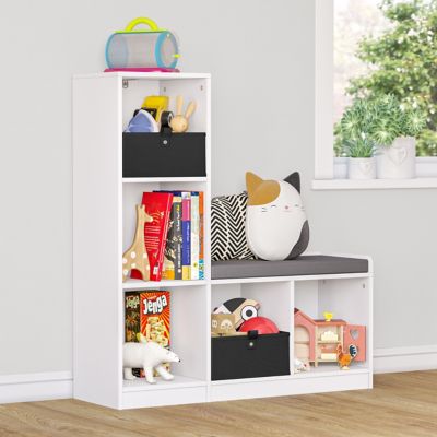 Image showing  Kids 5-Cubby Storage Bench
