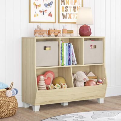 Image showing  35 in. Kids Catch-All Multi-Cubby Toy Organizer